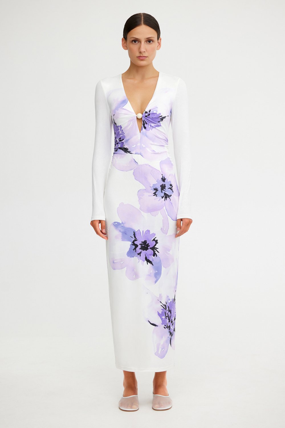 Significant Other Lena Long Sleeve Maxi Dress