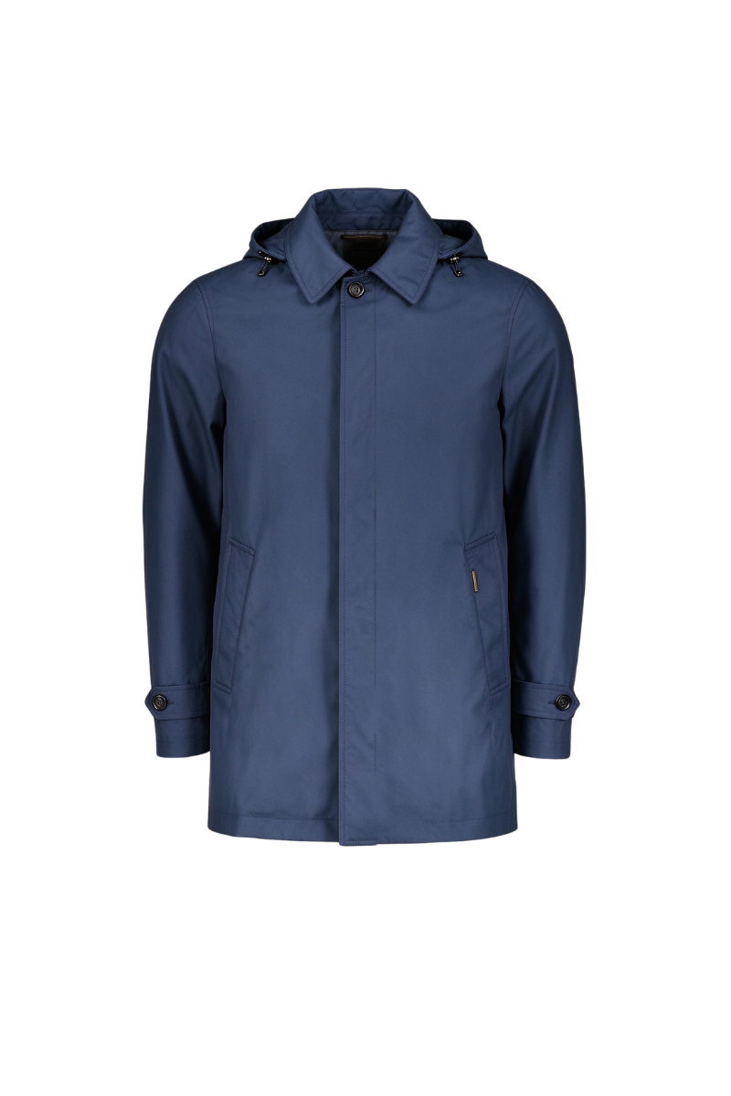MooRER RAVELGF Raincoats Blue