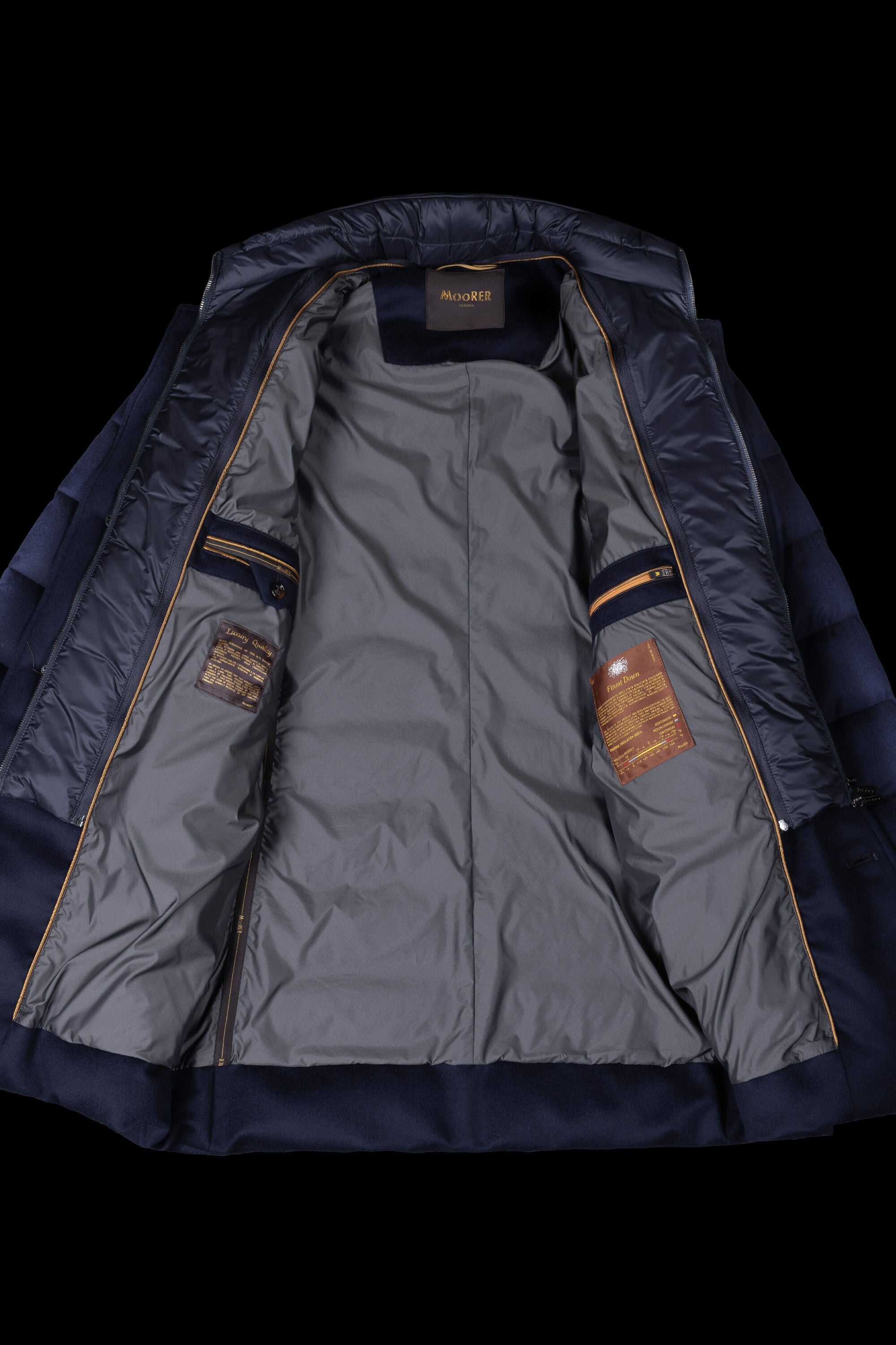 Moorer Costanzo LS9 Navy Jacket