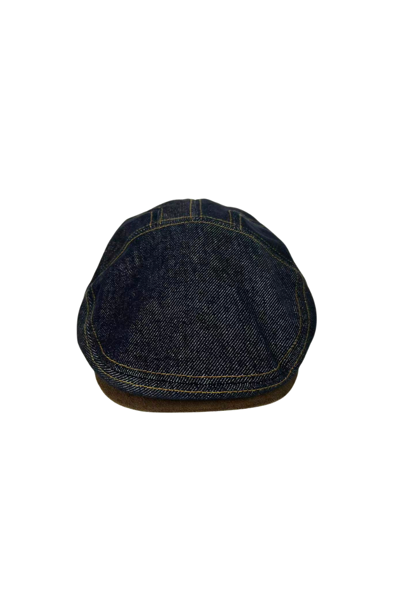 Max Simple Denim Flat Cap Denim Blue MSKX260010D