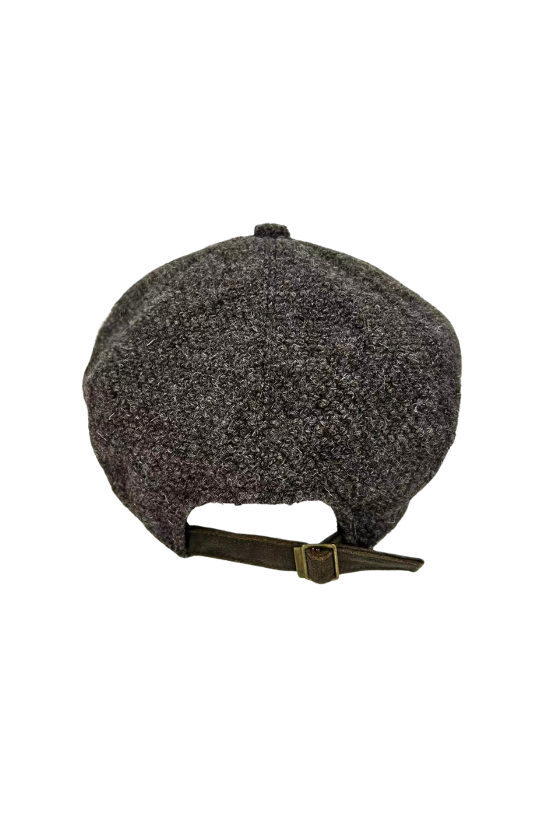 Max Simple Wool Newsboy Cap Natural MSKX260014N