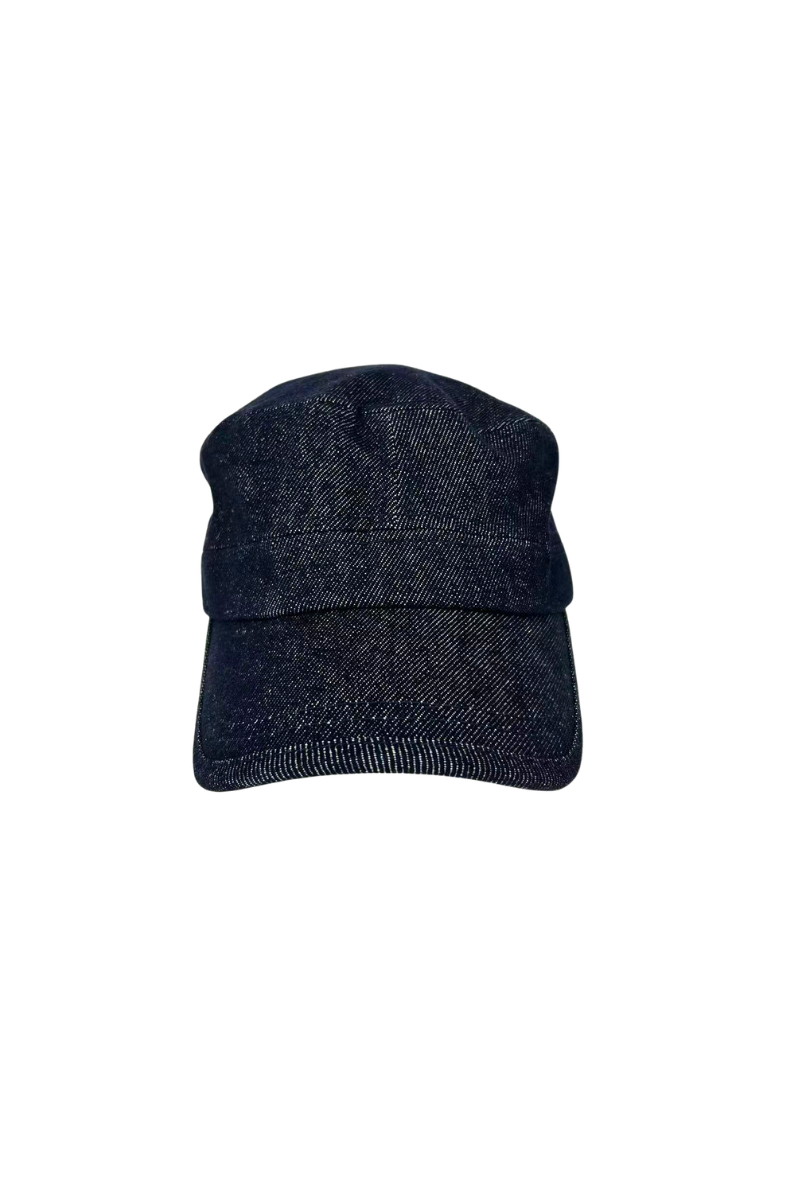 Max Simple Denim Military Cap Denim Blue MSKX260022D