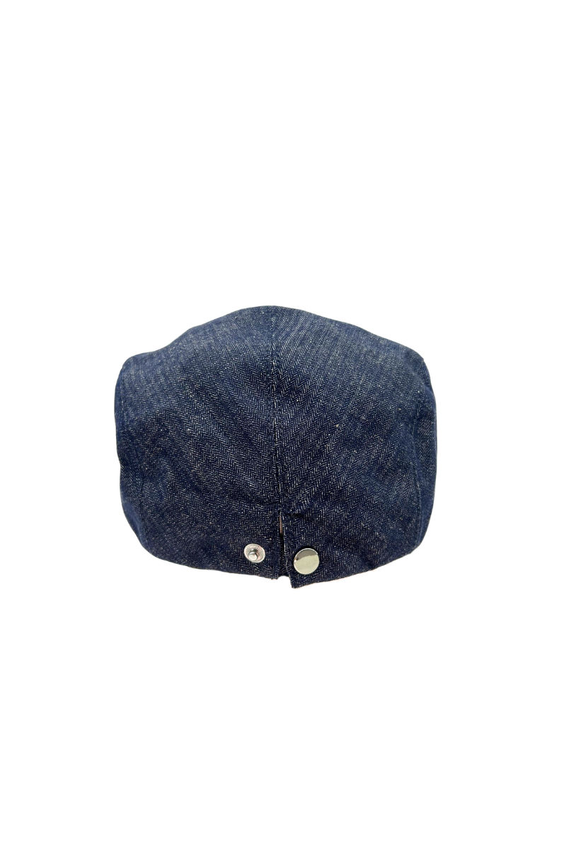 Max Simple Denim Flat Cap Denim Blue MSKX260023D
