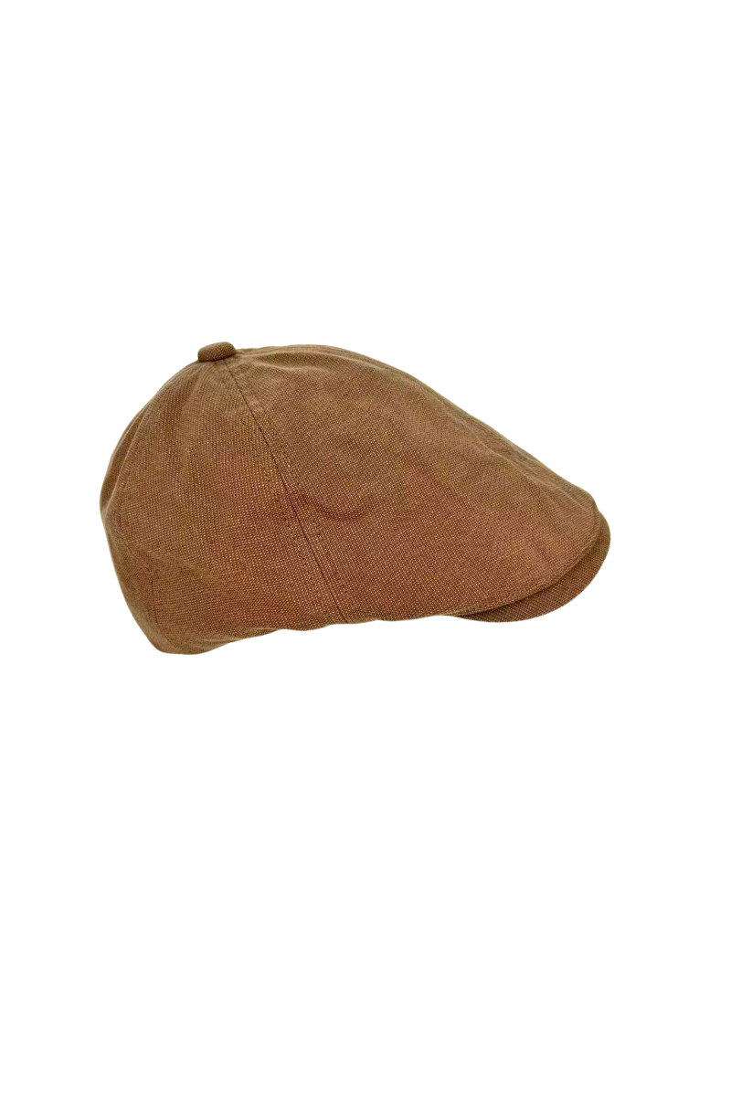 Max Simple Twill Flat Cap Khaki MSKX260046K