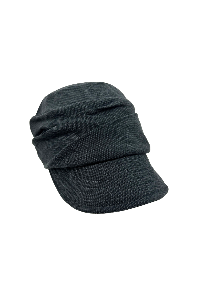 Max Simple Twill Military Cap Charcoal MSKX260047C