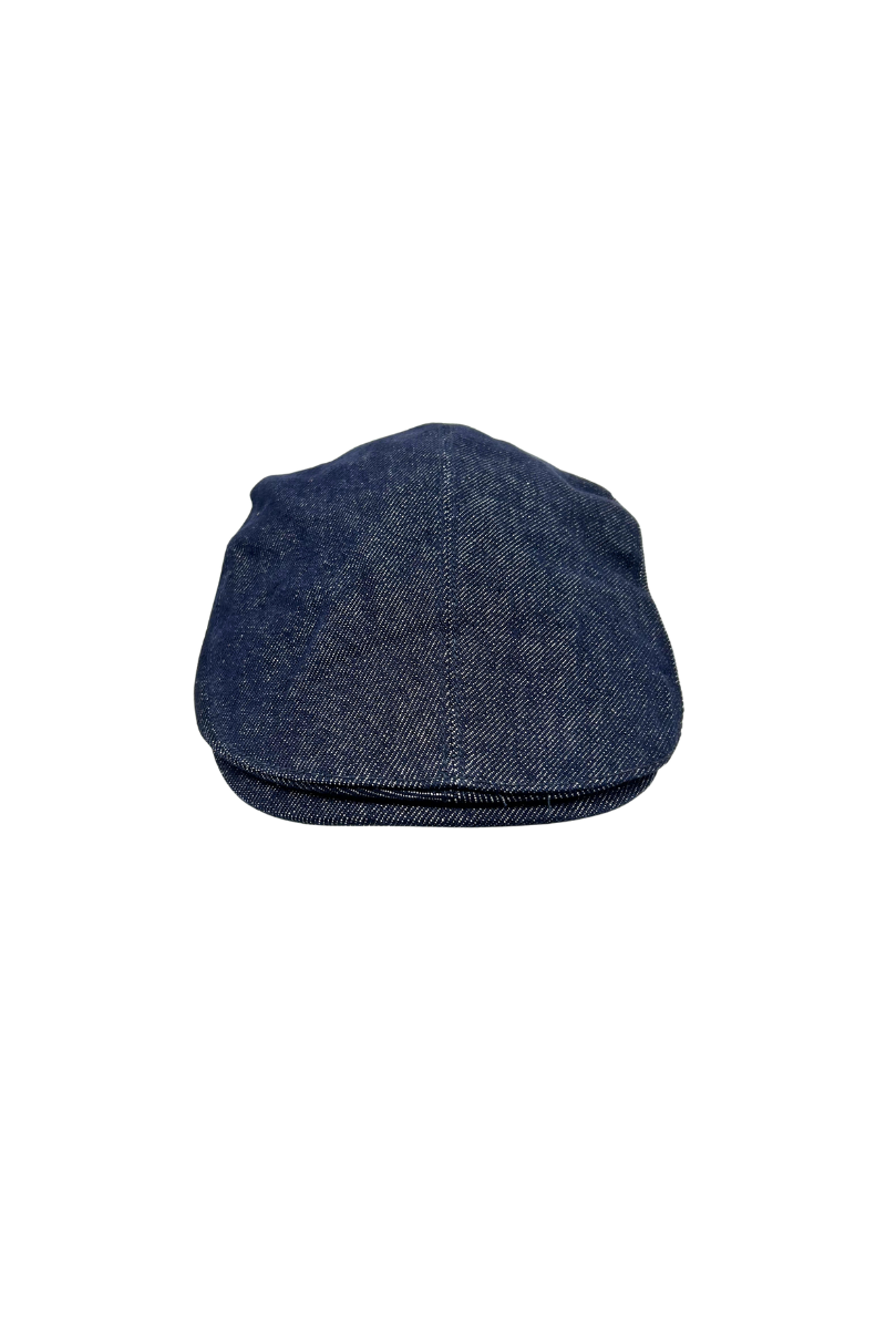 Max Simple Denim Flat Cap Denim Blue MSKX260047D