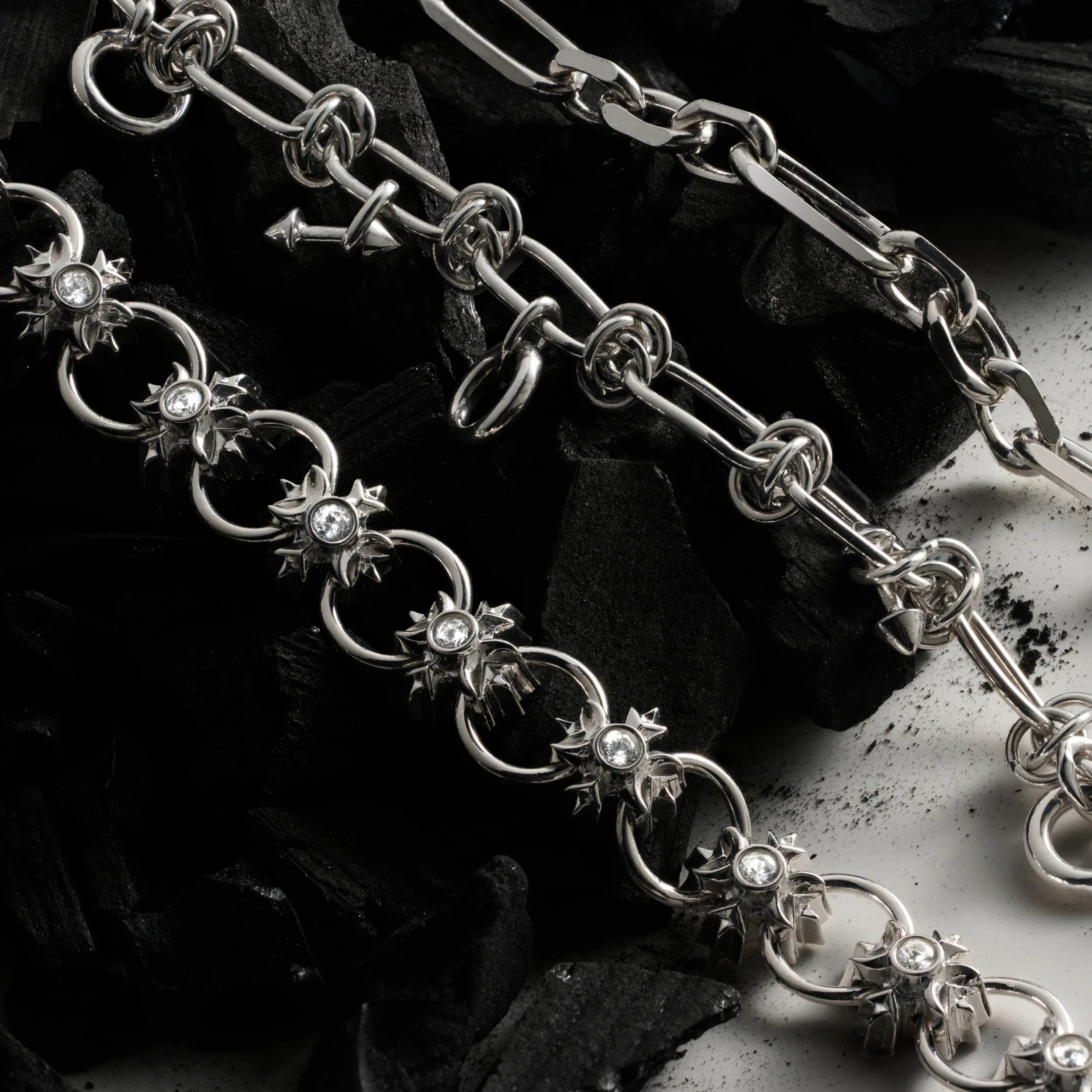 Awe Inspired Necklaces 925 Sterling Silver Long Collector Necklace