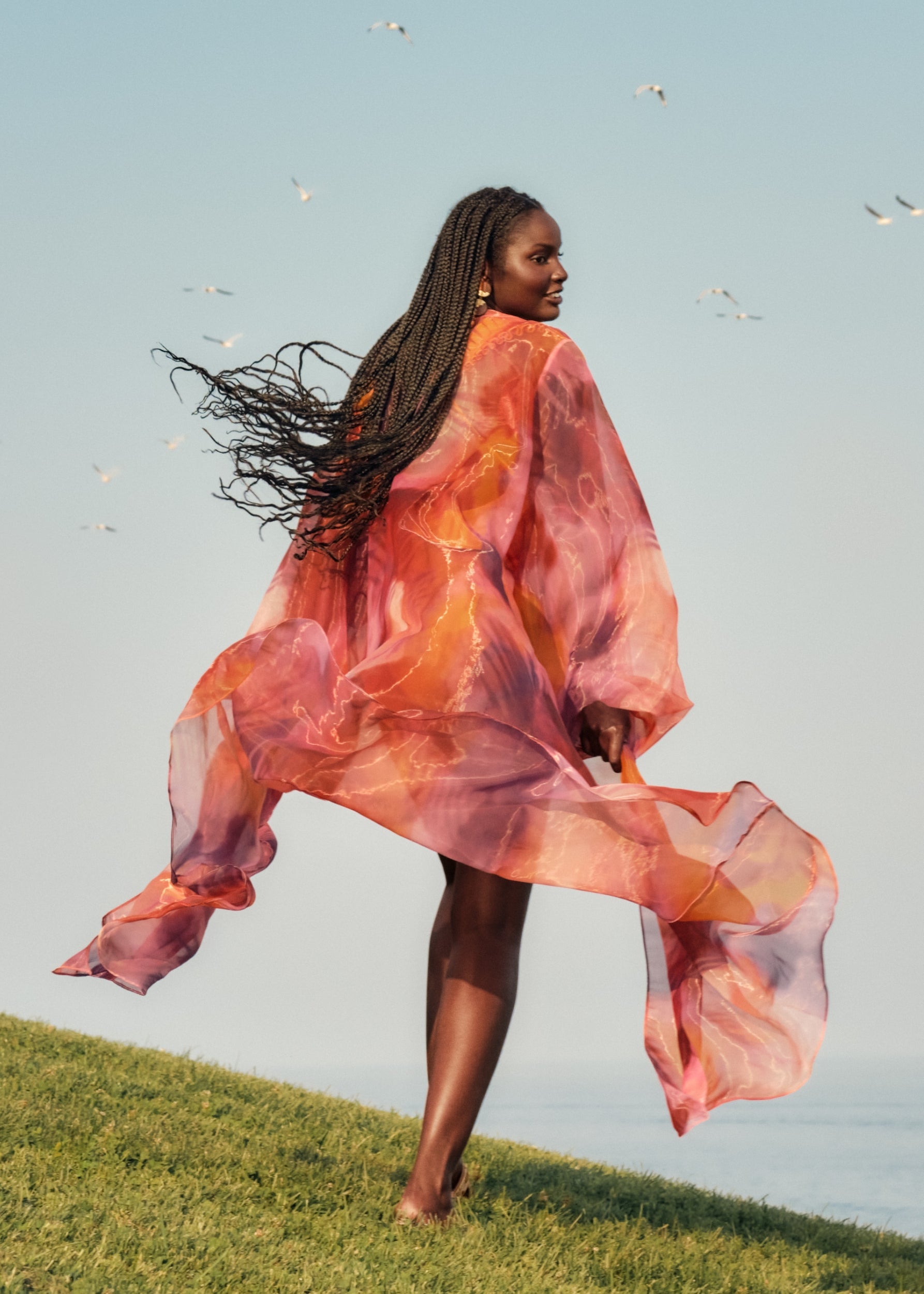 NALI ROBE - DANDI PRINT