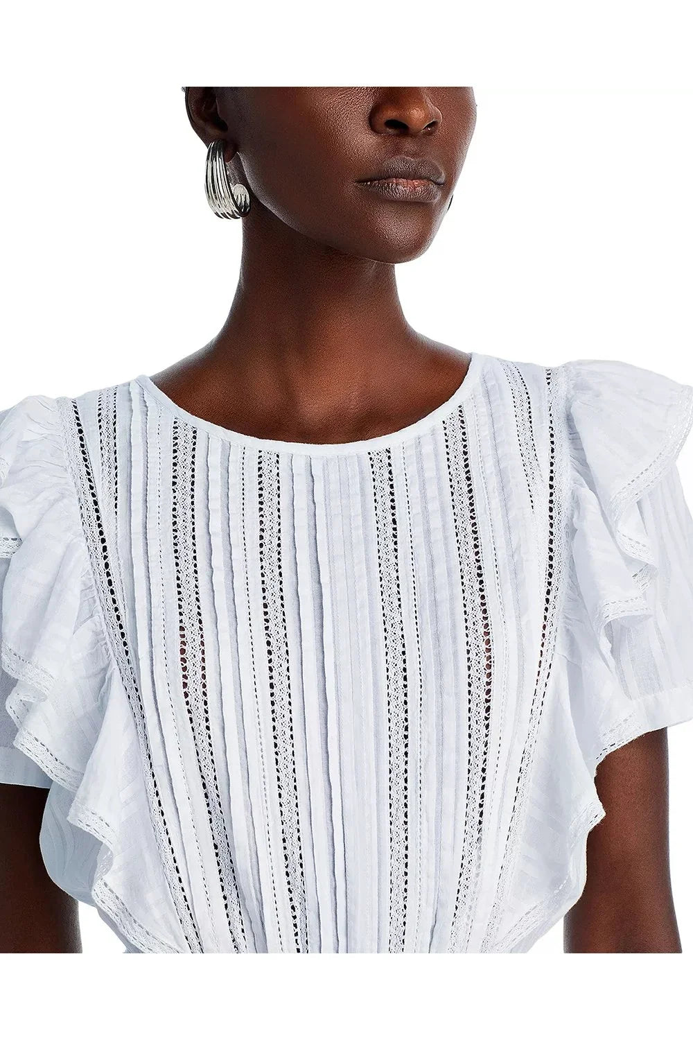 LoveShackFancy Natasha Dress - Horizon Blue Hand Dye