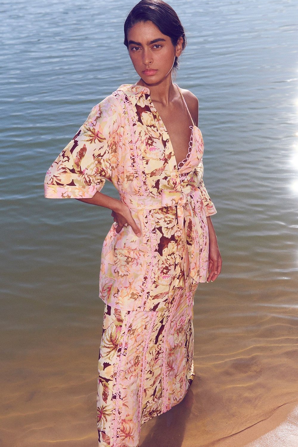 Significant Other Nicole Midi Dress