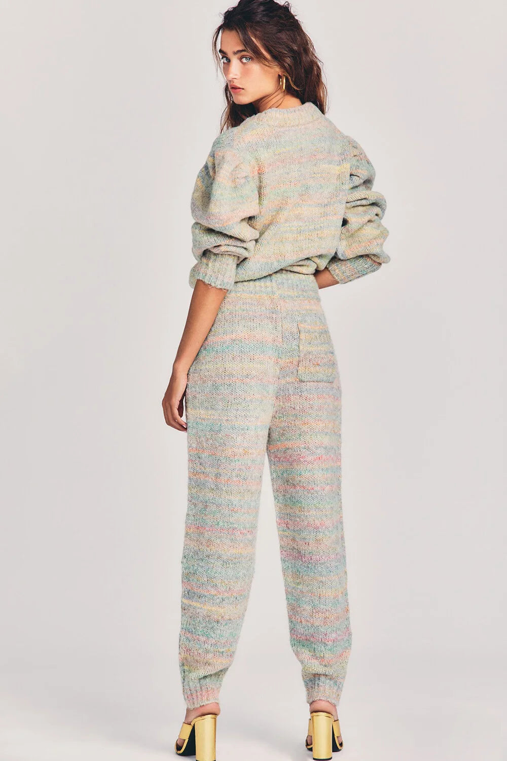 LoveShackFancy Olvera Pants - Autumn Rainbow