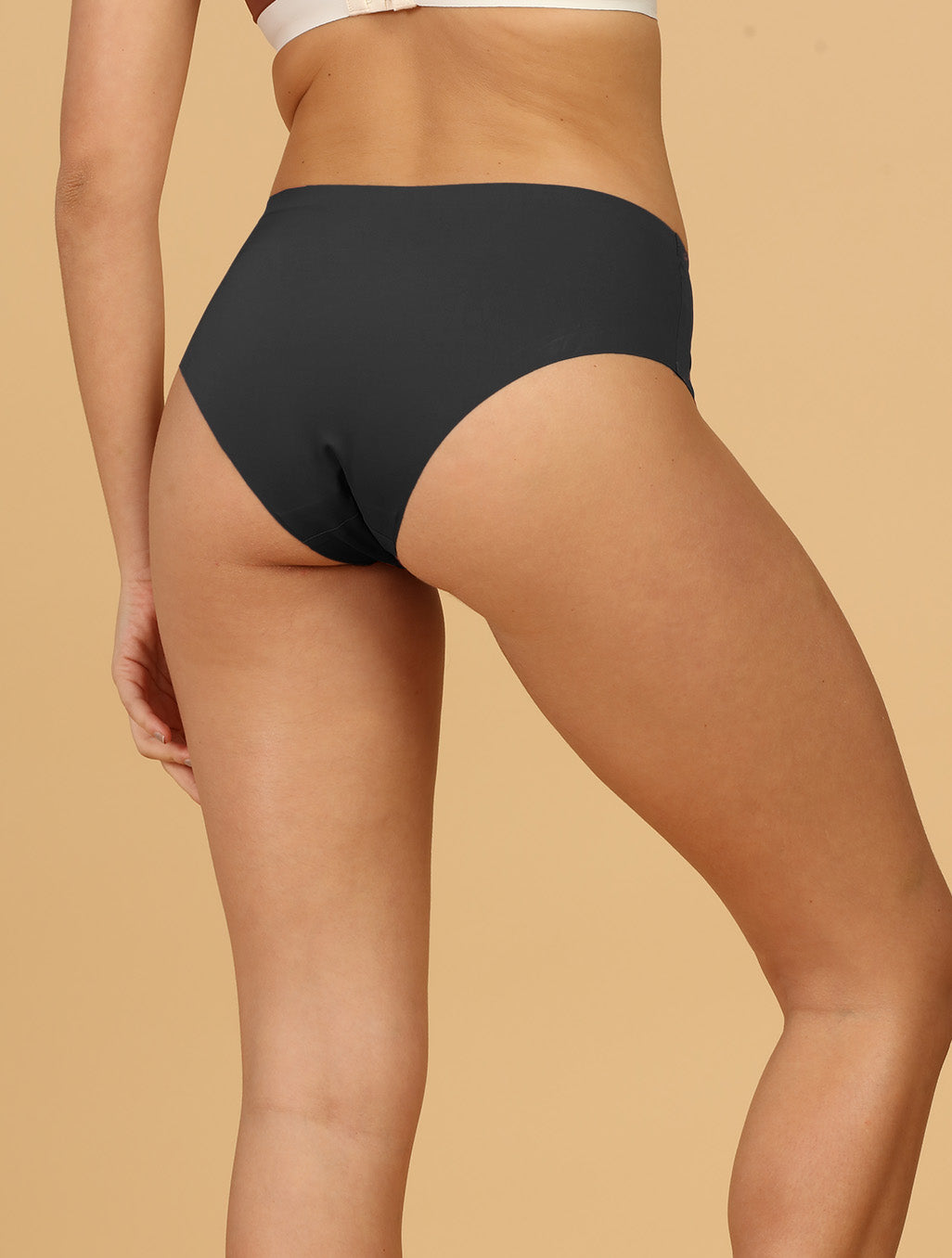 Seamless No-Show Comfort Brazilian Briefs