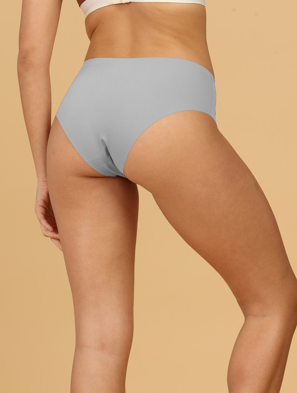 Seamless No-Show Comfort Brazilian Briefs