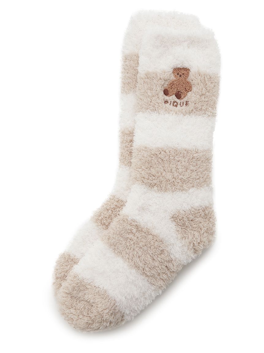 Bear Striped Socks