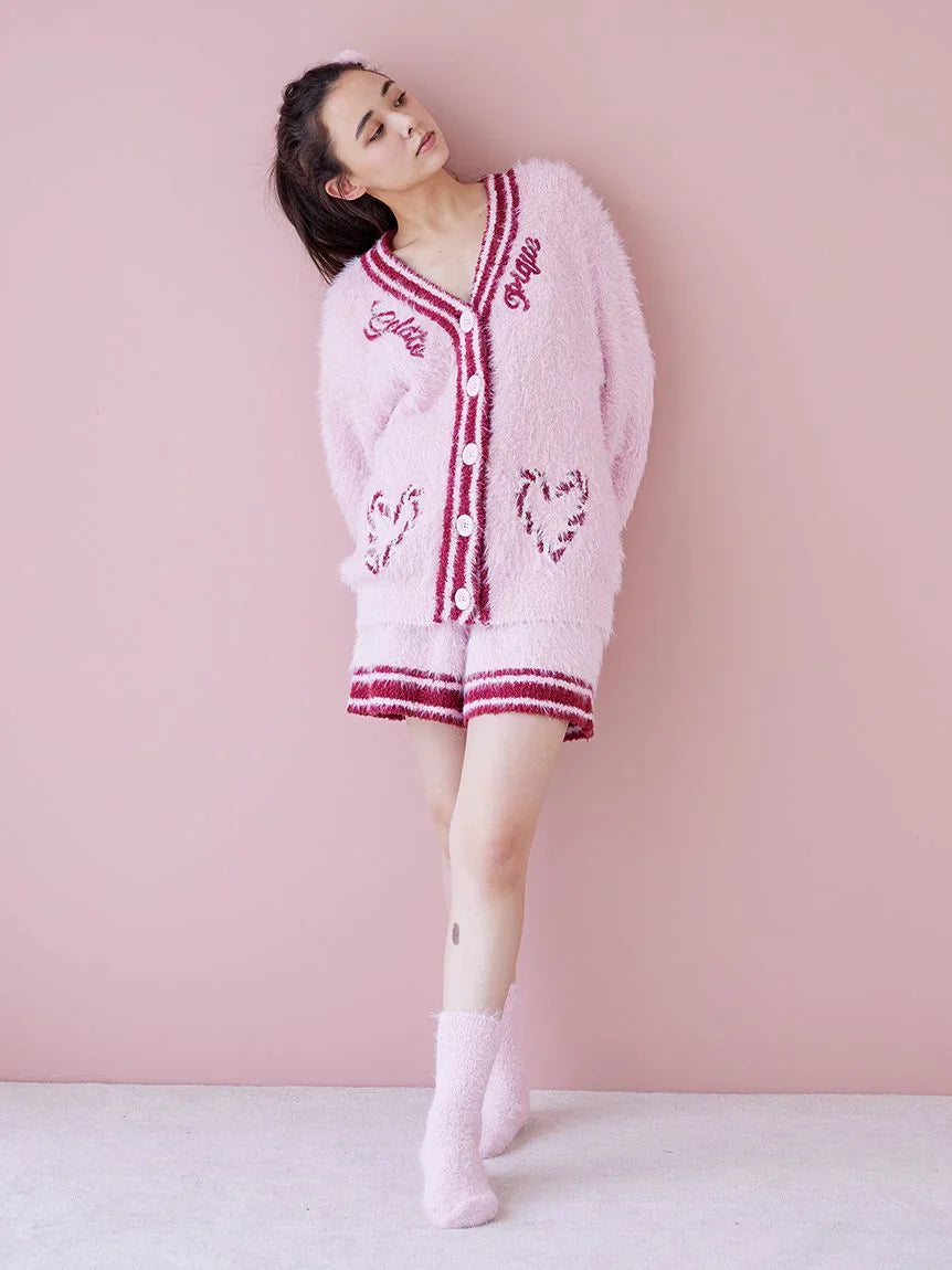 Feather Fuzzy Socks