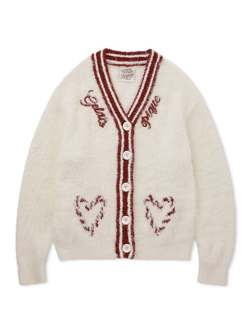 Feather Button up Cardigan