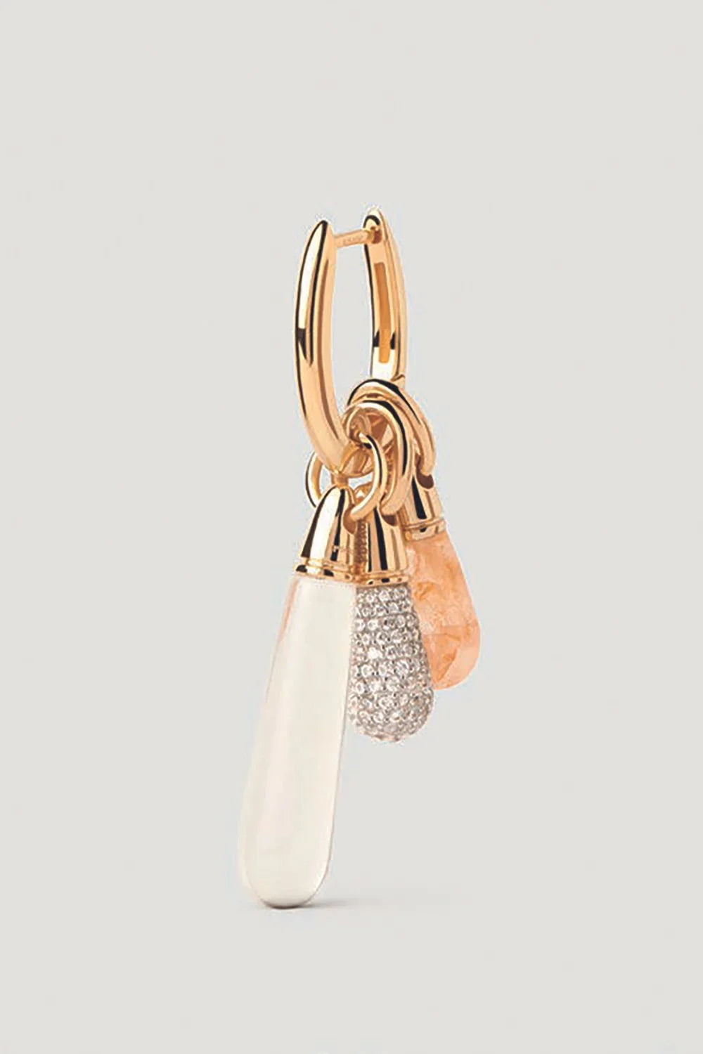 PDPAOLA Pavé Drop Pendant