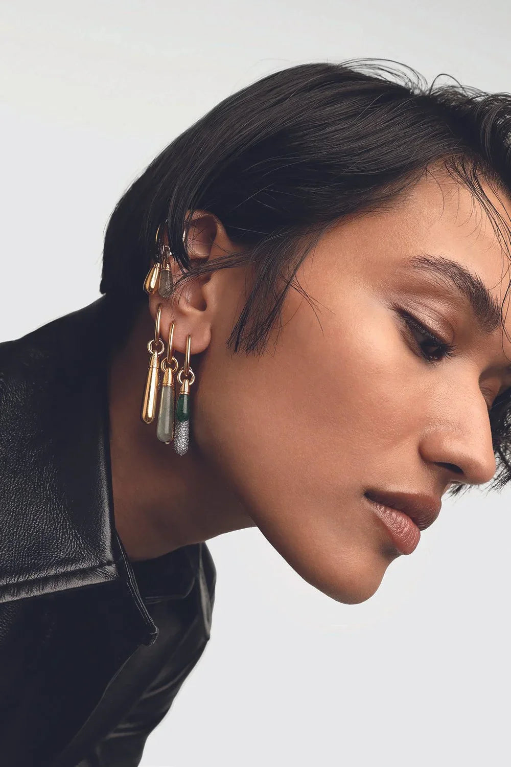 PDPAOLA Pavé Drop Pendant