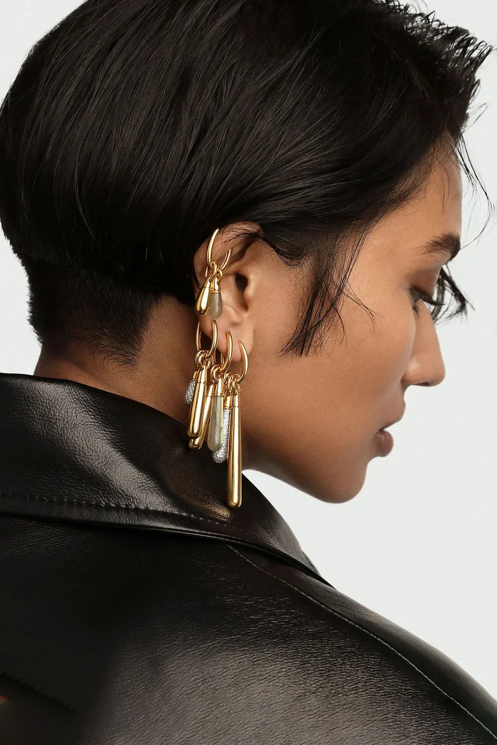 PDPAOLA Pavé Drop Pendant