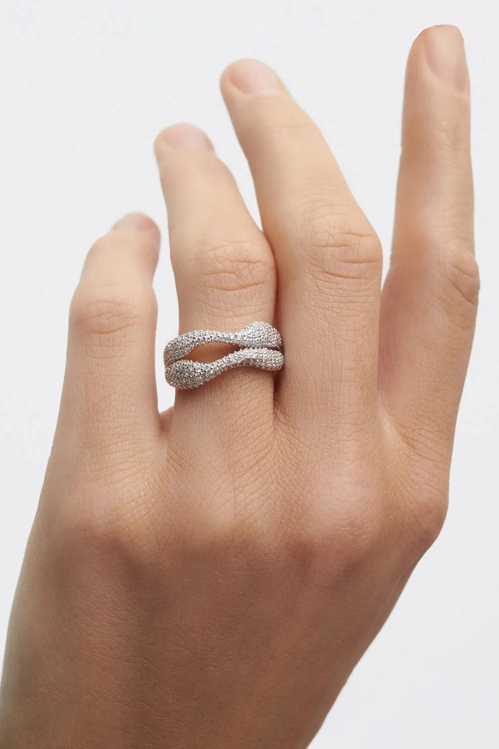 PDPAOLA Pavé Sense Ring