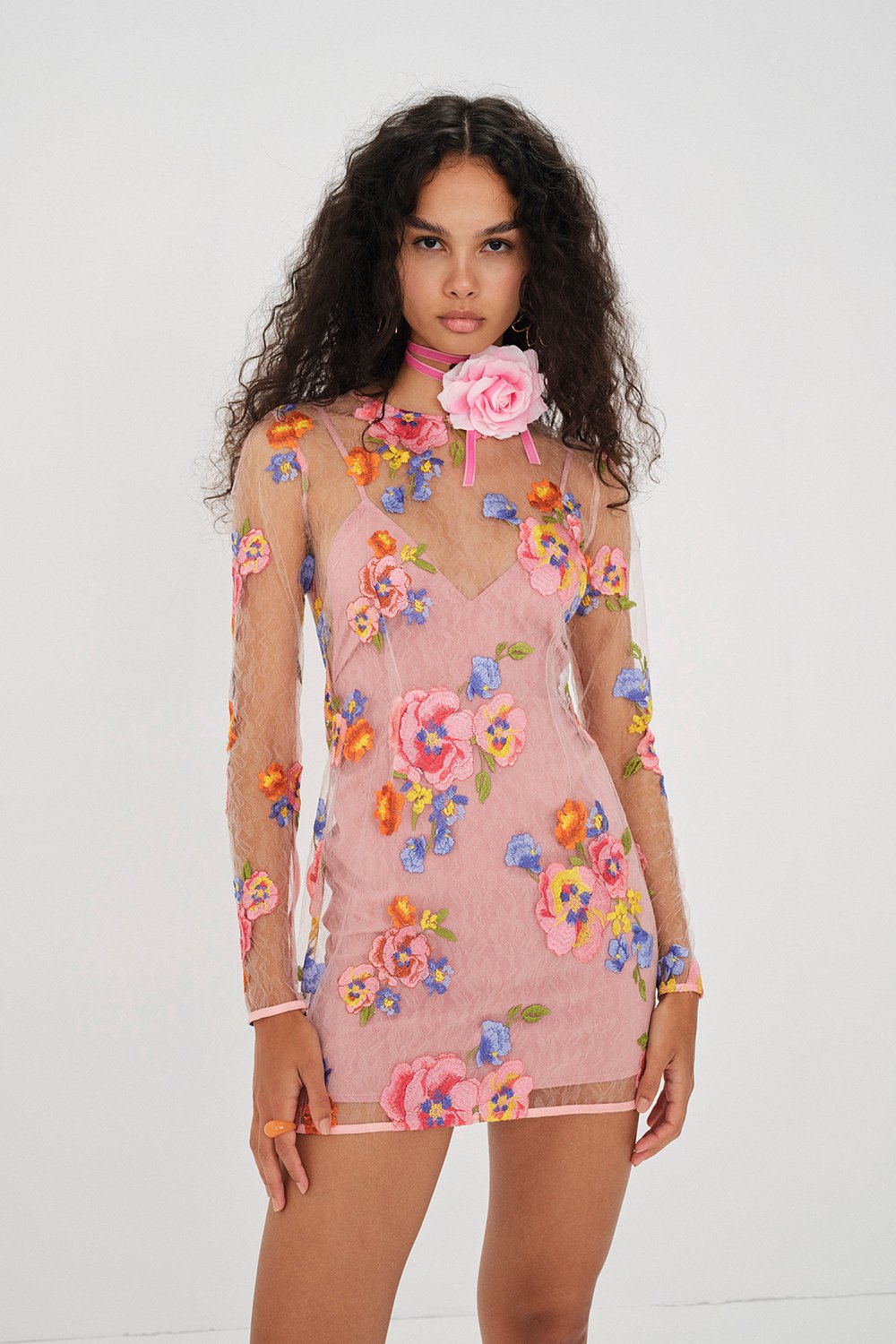 For Love & Lemons Percy Mini Dress