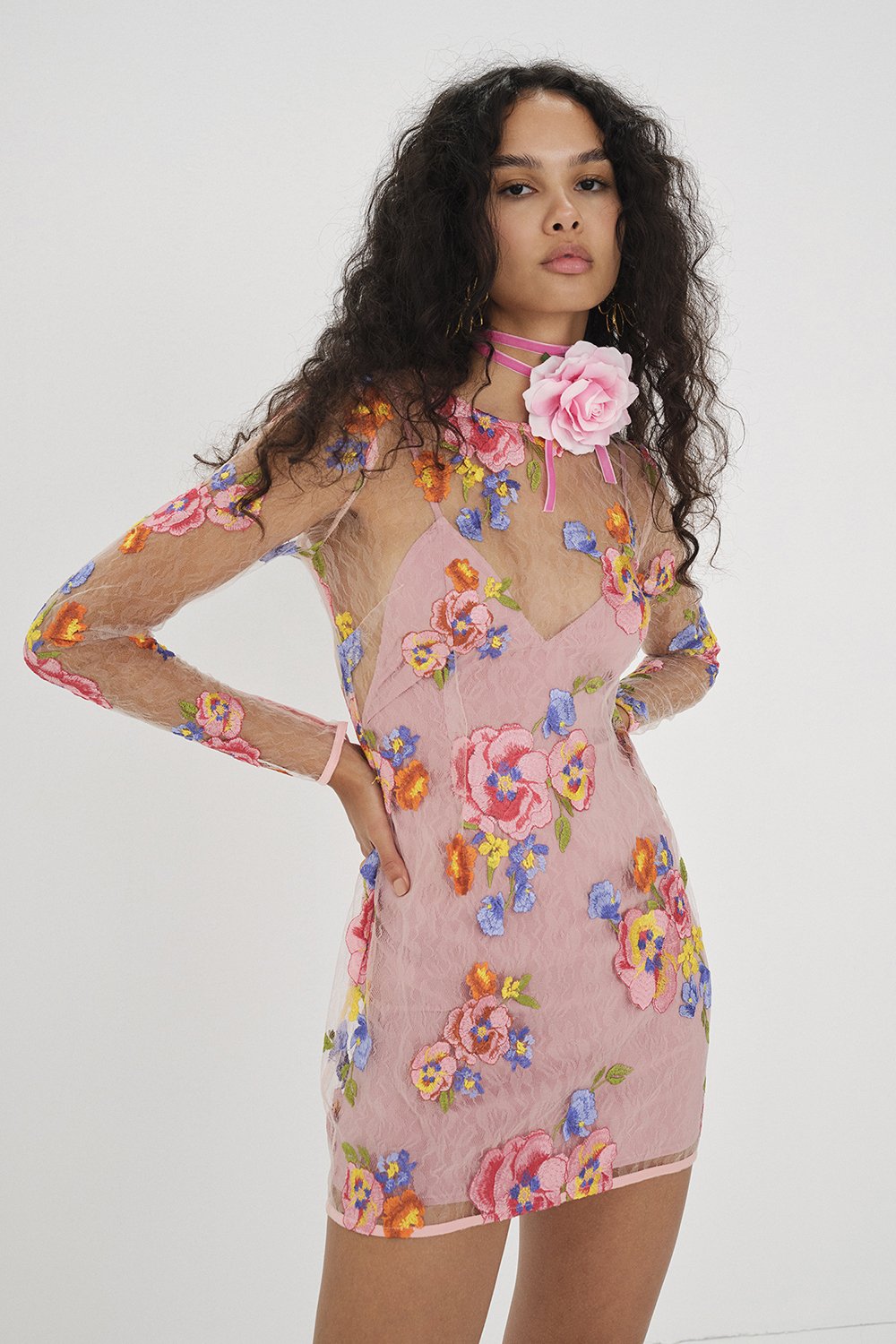 For Love & Lemons Percy Mini Dress