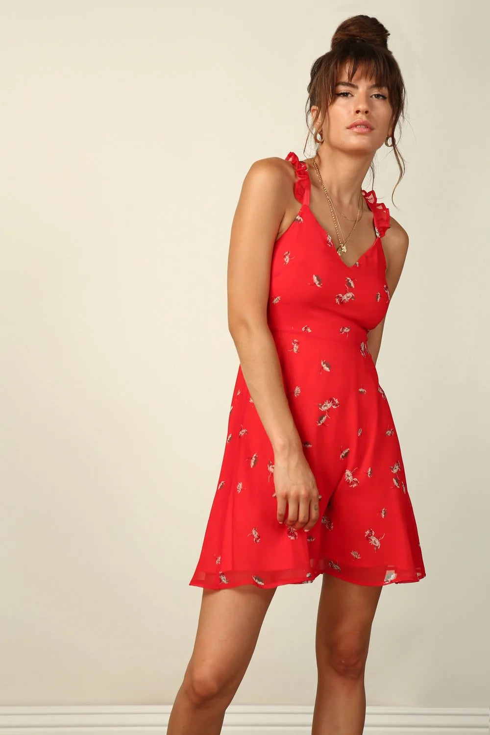 Line & Dot Pradera Mini Dress