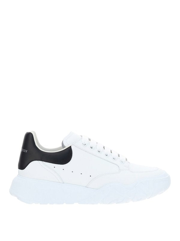 Alexander McQueen Oversized Court Trainer  'Black'