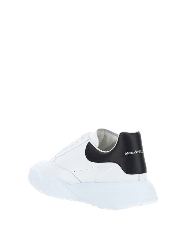 Alexander McQueen Oversized Court Trainer  'Black'
