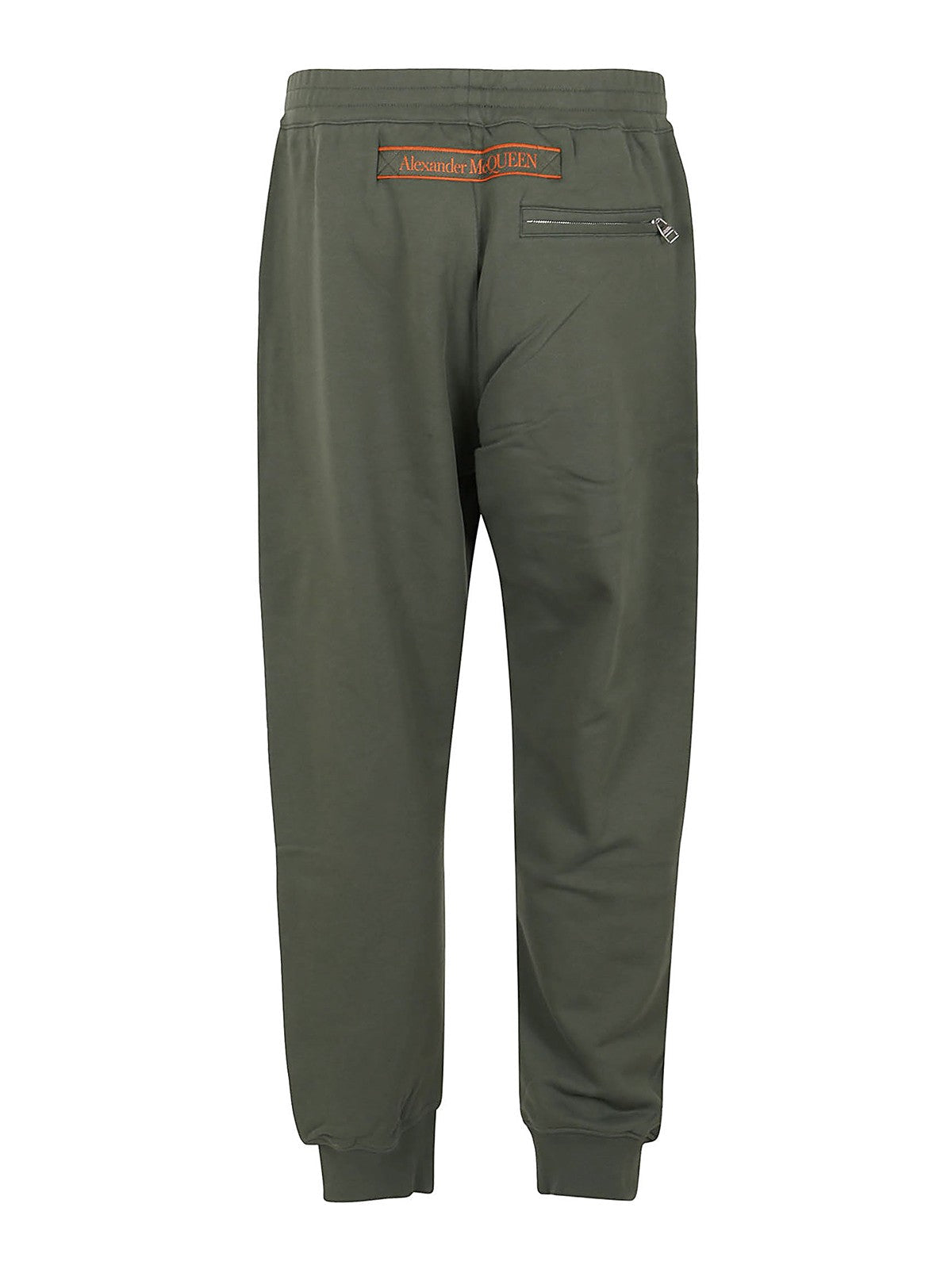 Alexander McQueen  slim-fit cotton track pants