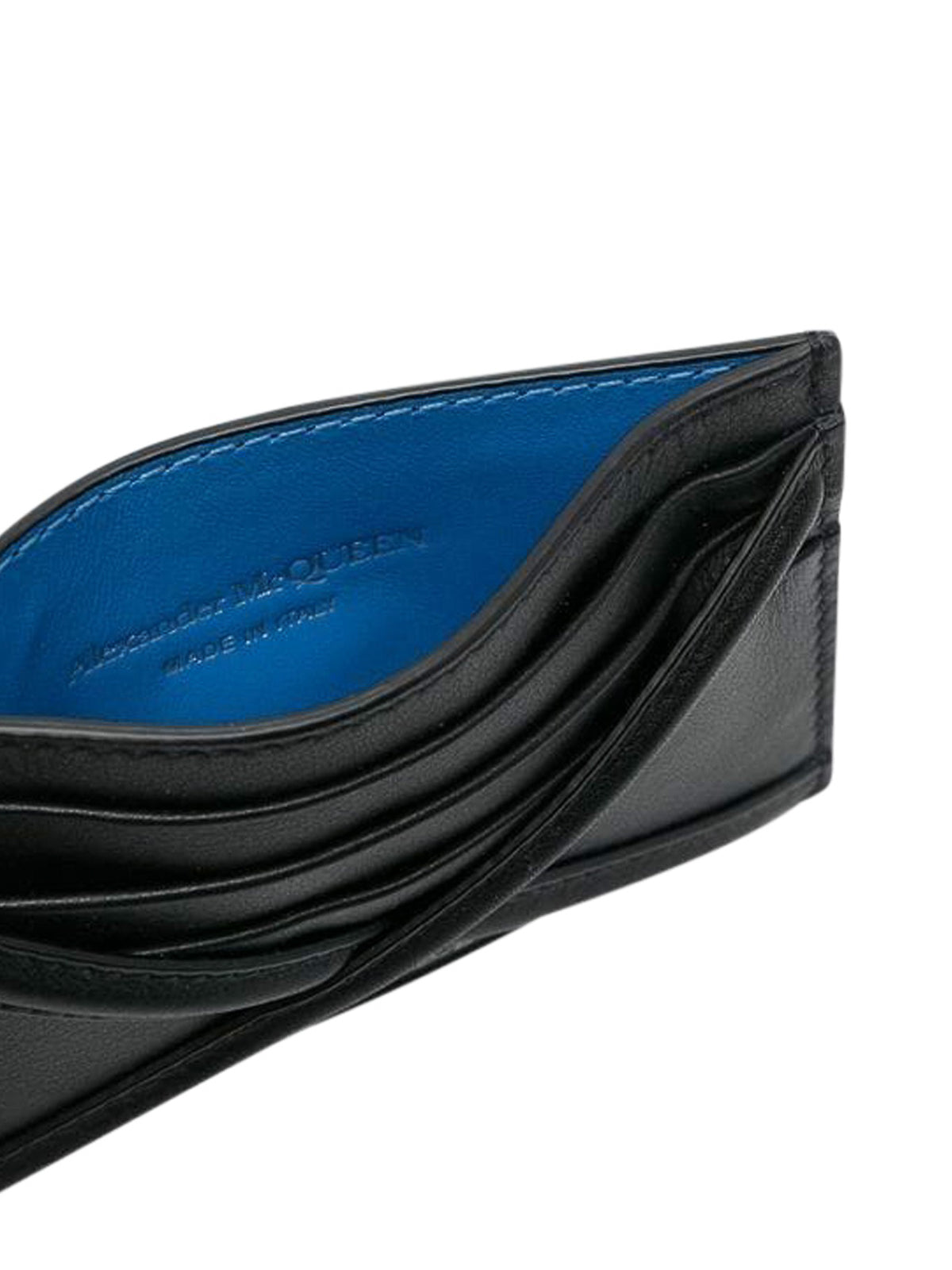 Alexander McQueen The Harness Logo Printed Card Holder