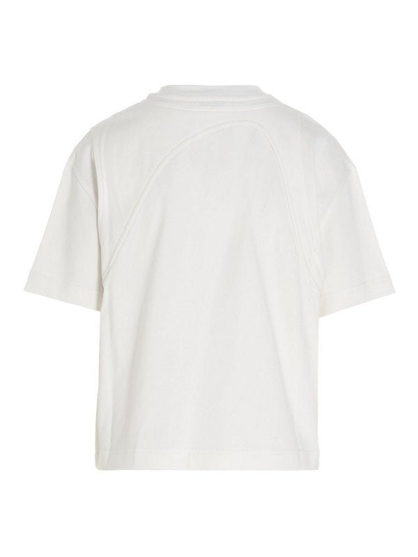 Alexander Mcqueen harness t shirt in white