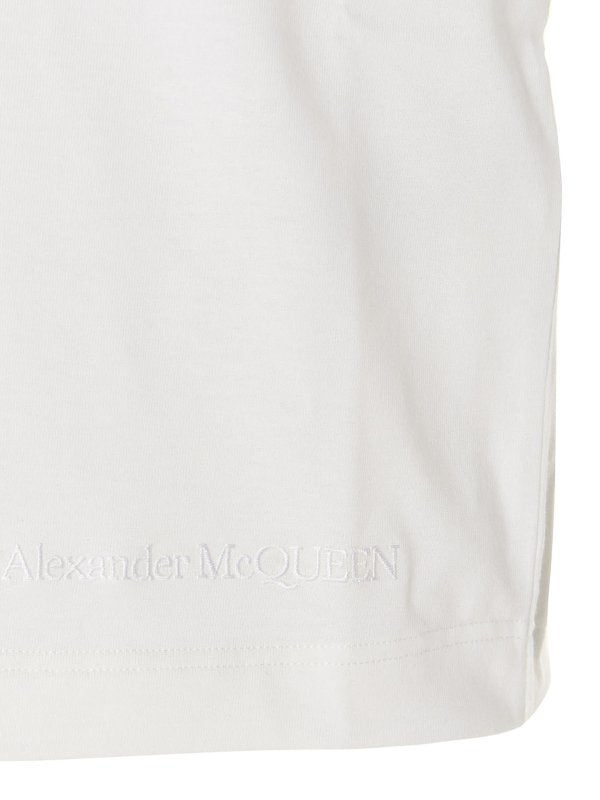 Alexander Mcqueen harness t shirt in white