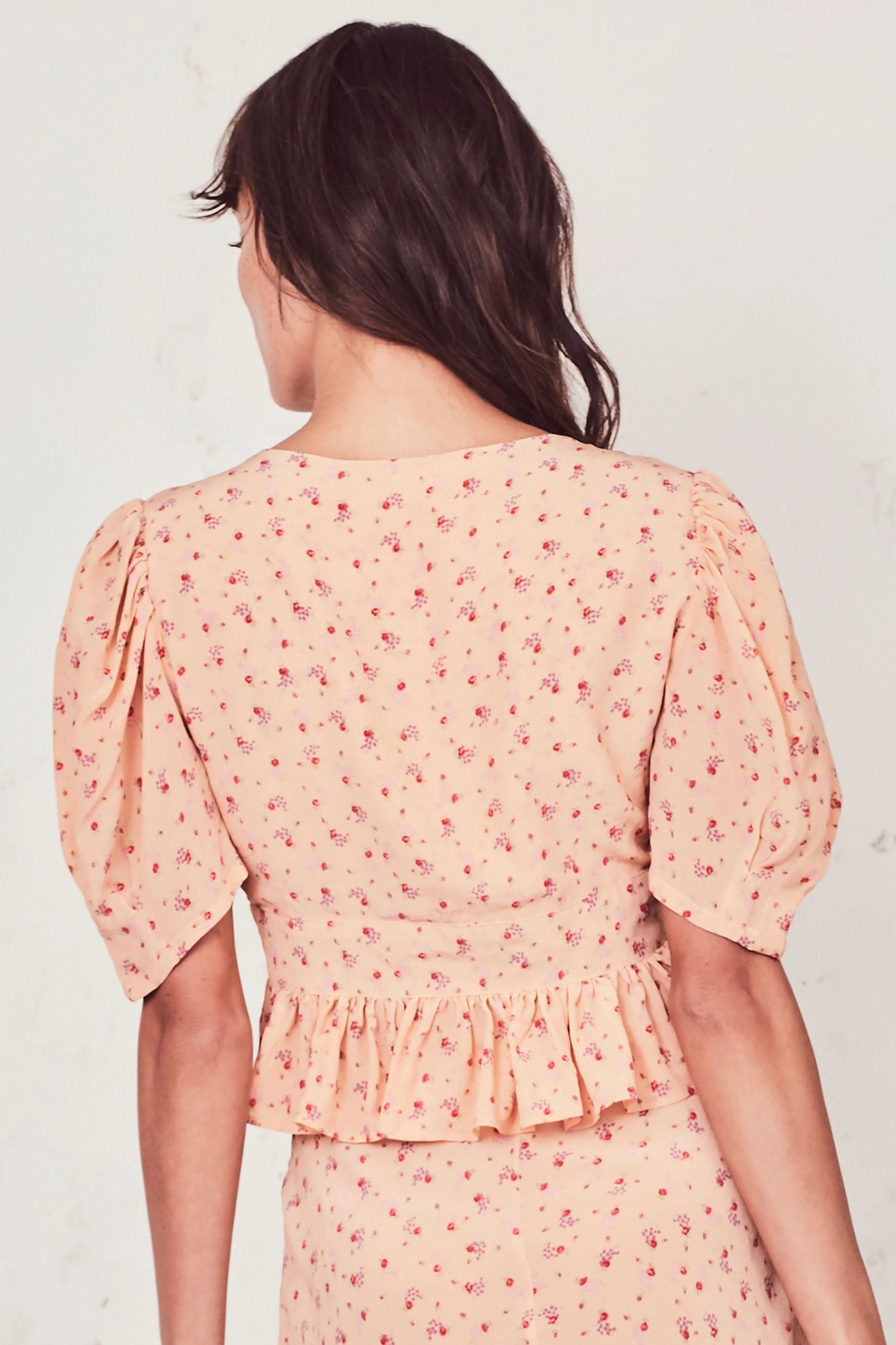 LoveShackFancy Steph Top - Sardinia