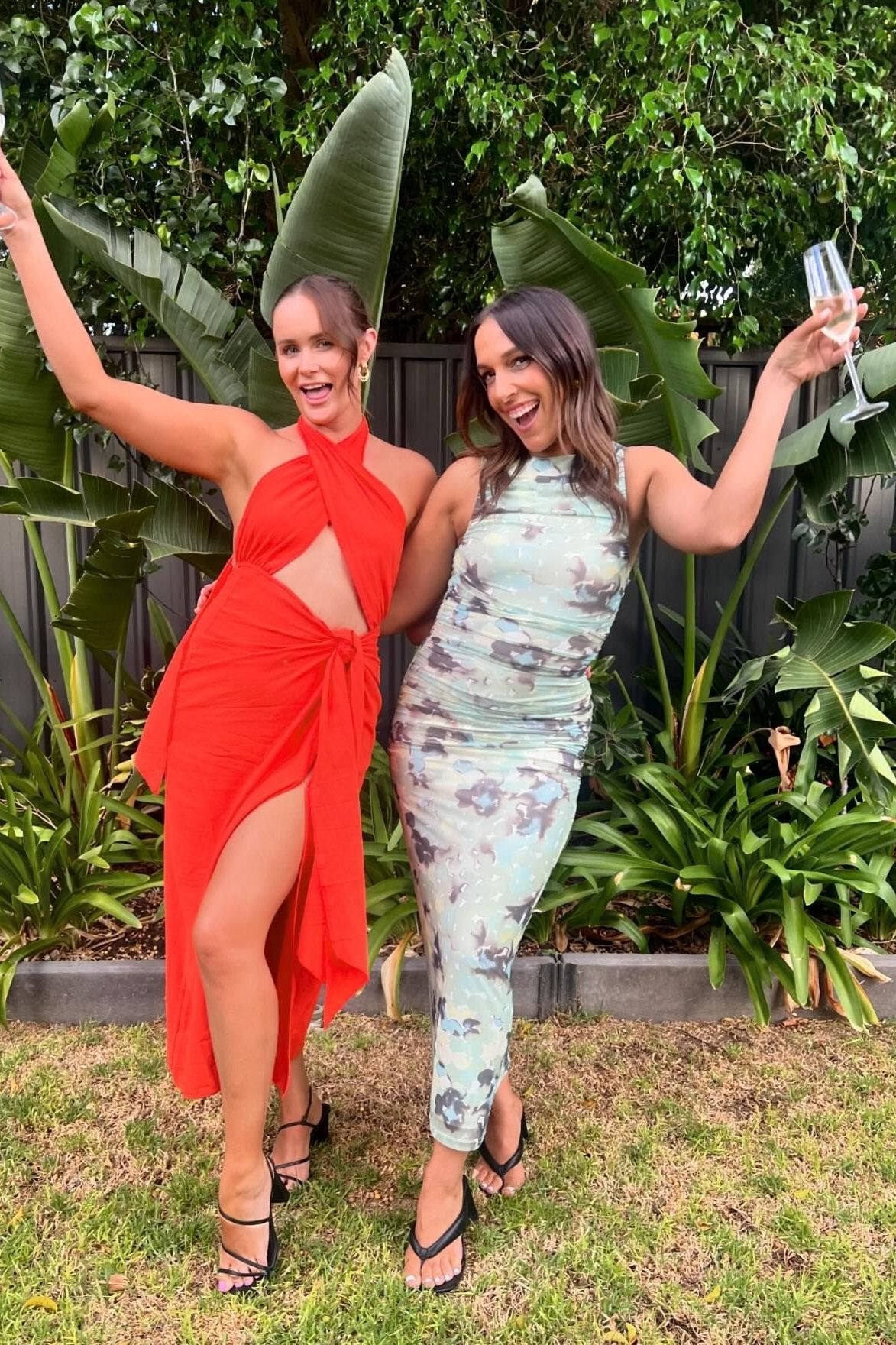 @mareehopgood in Significant Other Saria Midi Dress - Confetti