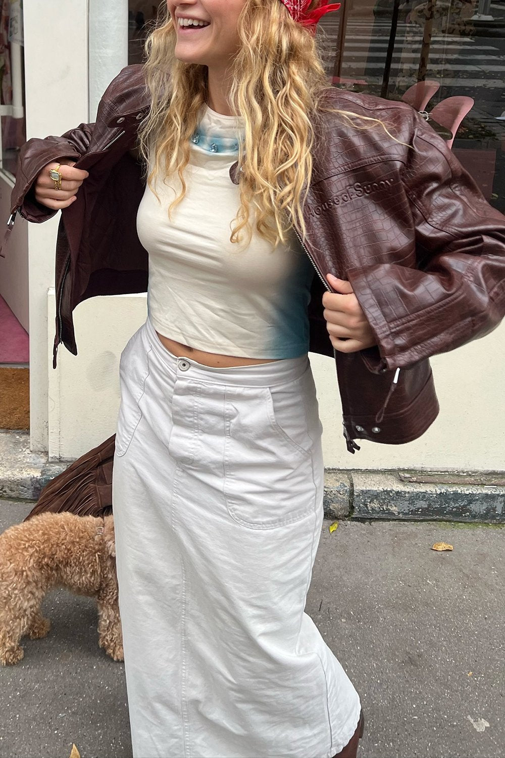 @frejasettergren in House of Sunny Take A Trip Mini Racer - Chocolate