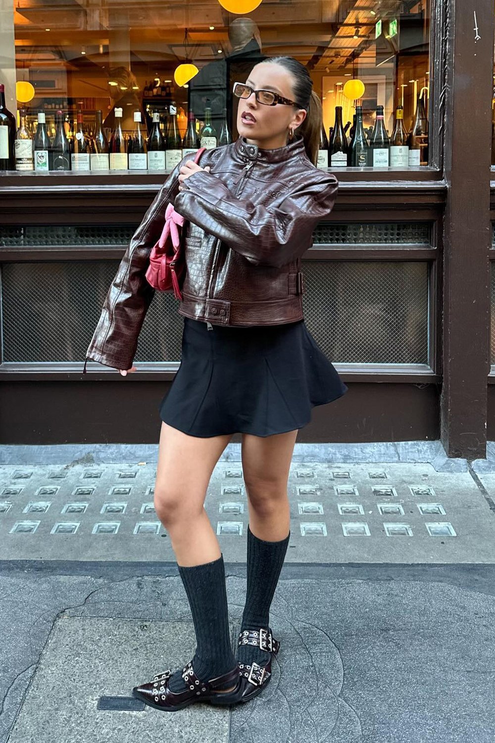 @oliviagraceherring in House of Sunny Take A Trip Mini Racer - Chocolate