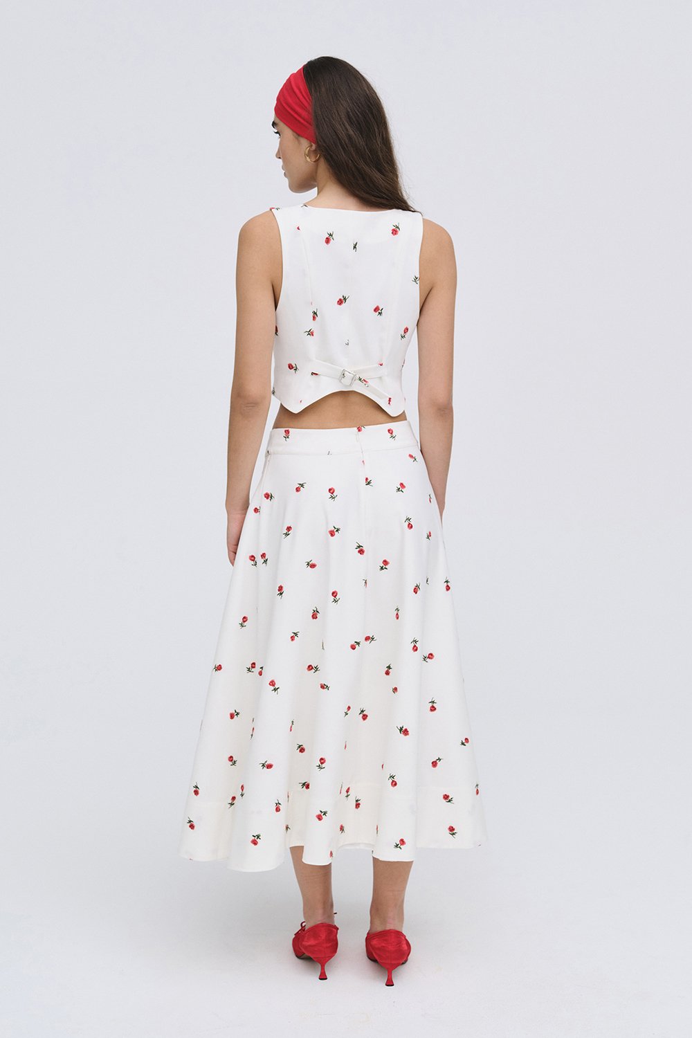 For Love & Lemons Talia Embroidered Vest