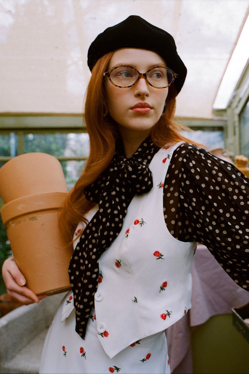 For Love & Lemons Talia Embroidered Vest