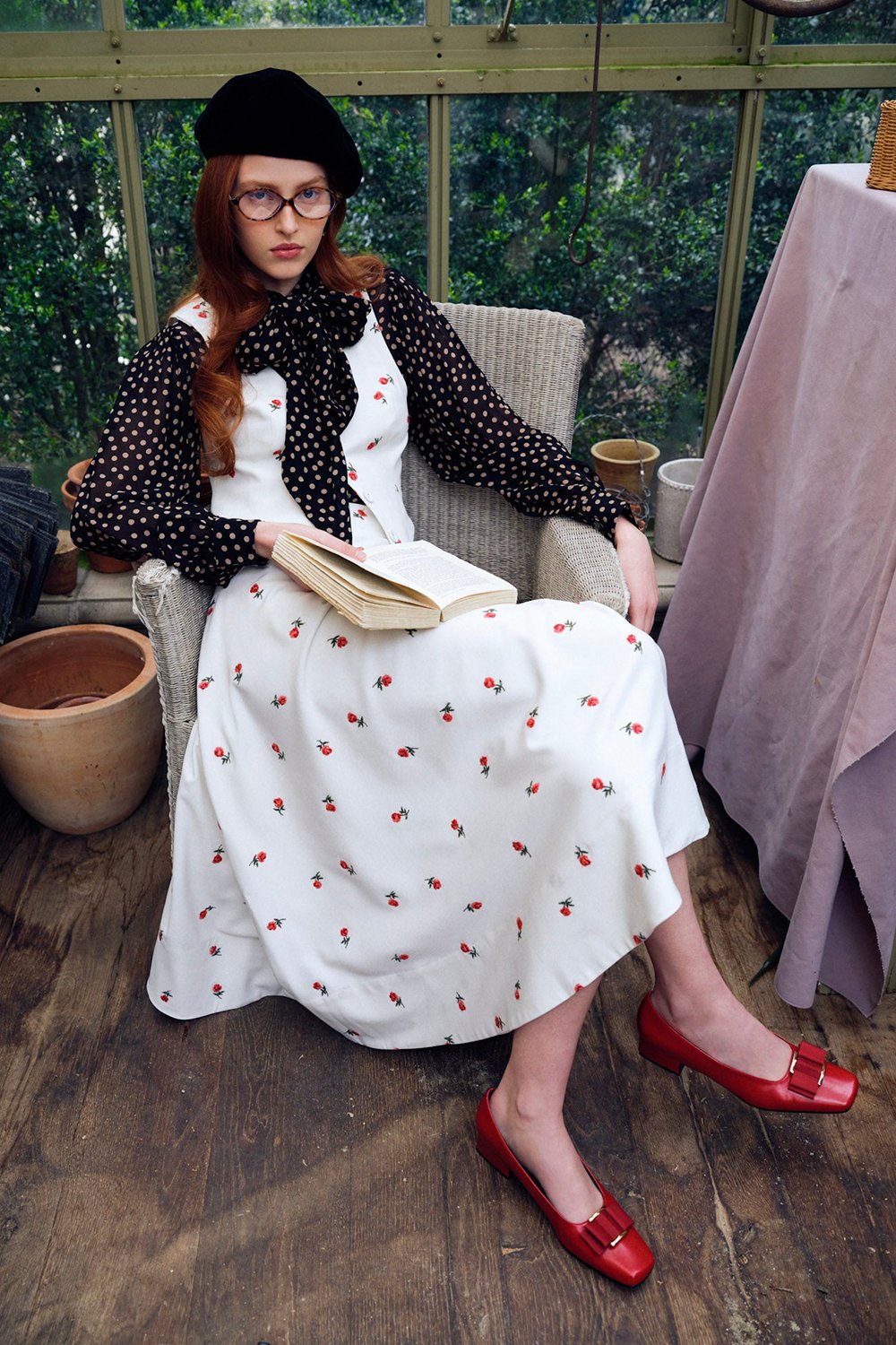 For Love & Lemons Talia Embroidered Vest