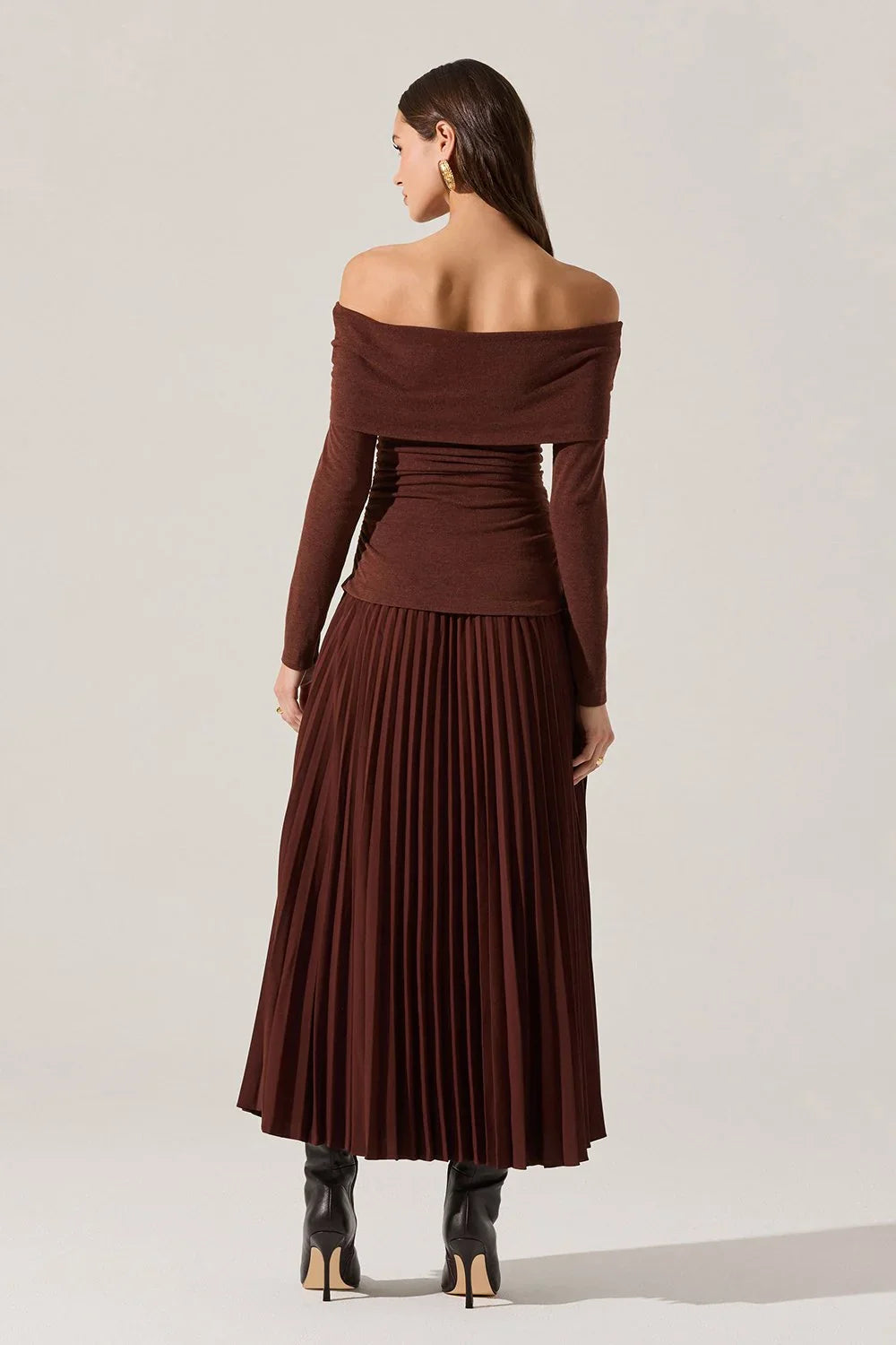 ASTR the Label Tanaia Mixed Media Dress