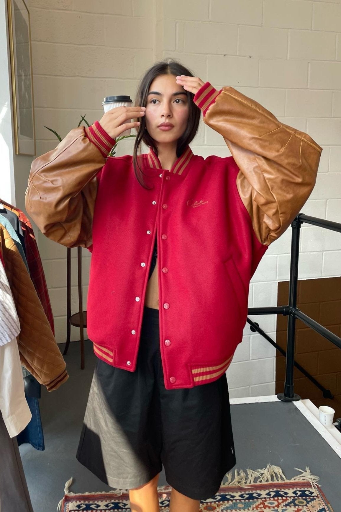 @soooffffiiaaa in House of Sunny The Club Varsity Bomber