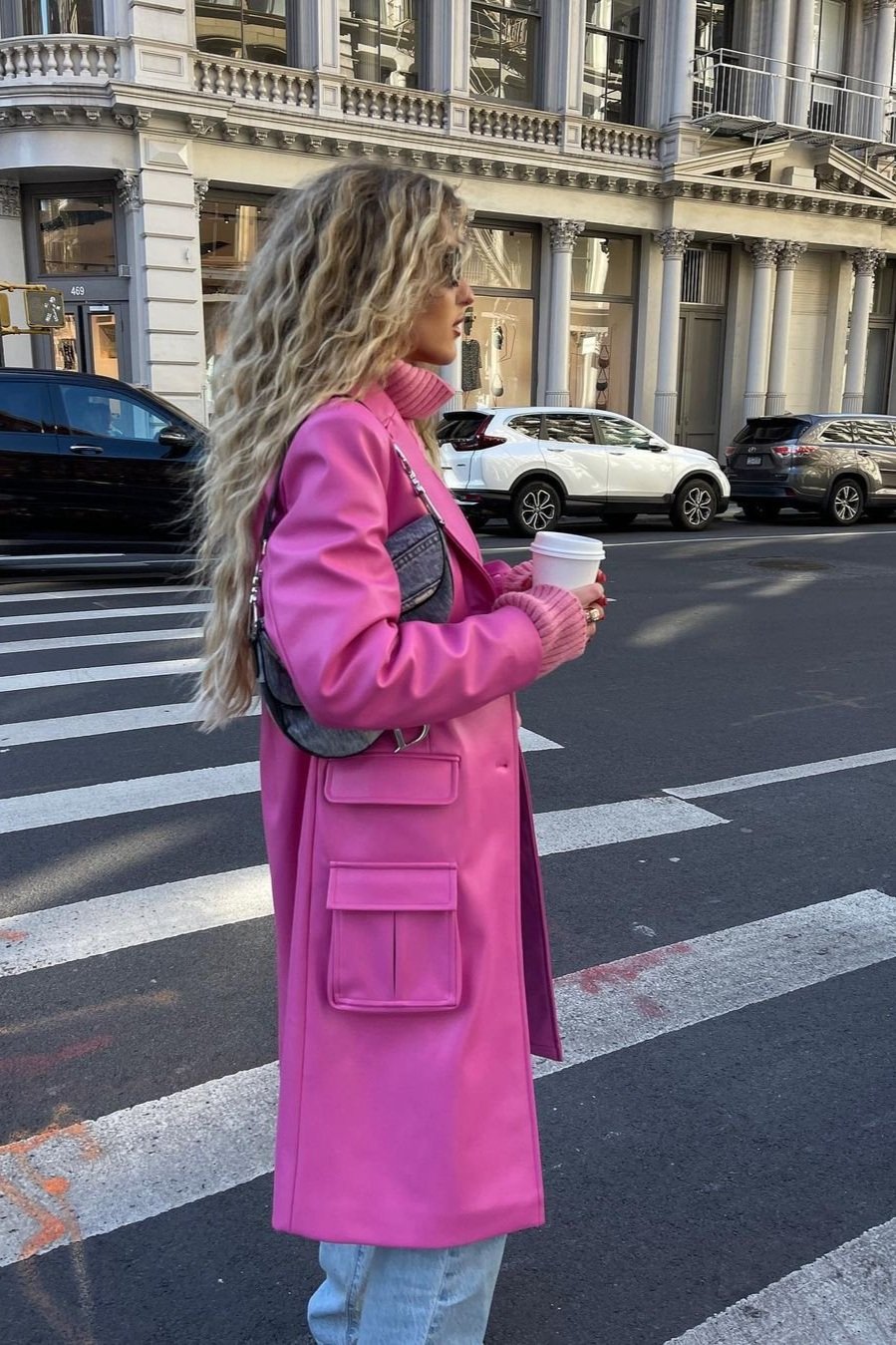 @emilisindlev in House of Sunny The Studio Overcoat