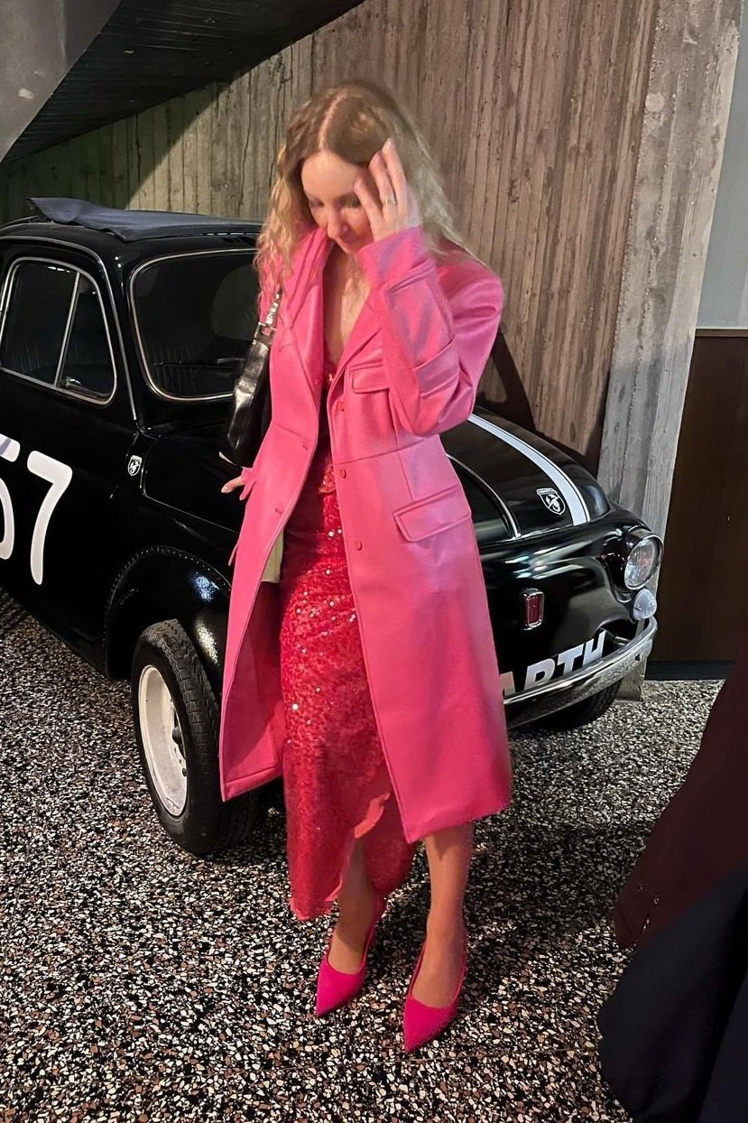 @sim.mrena.luhova in House of Sunny The Studio Overcoat