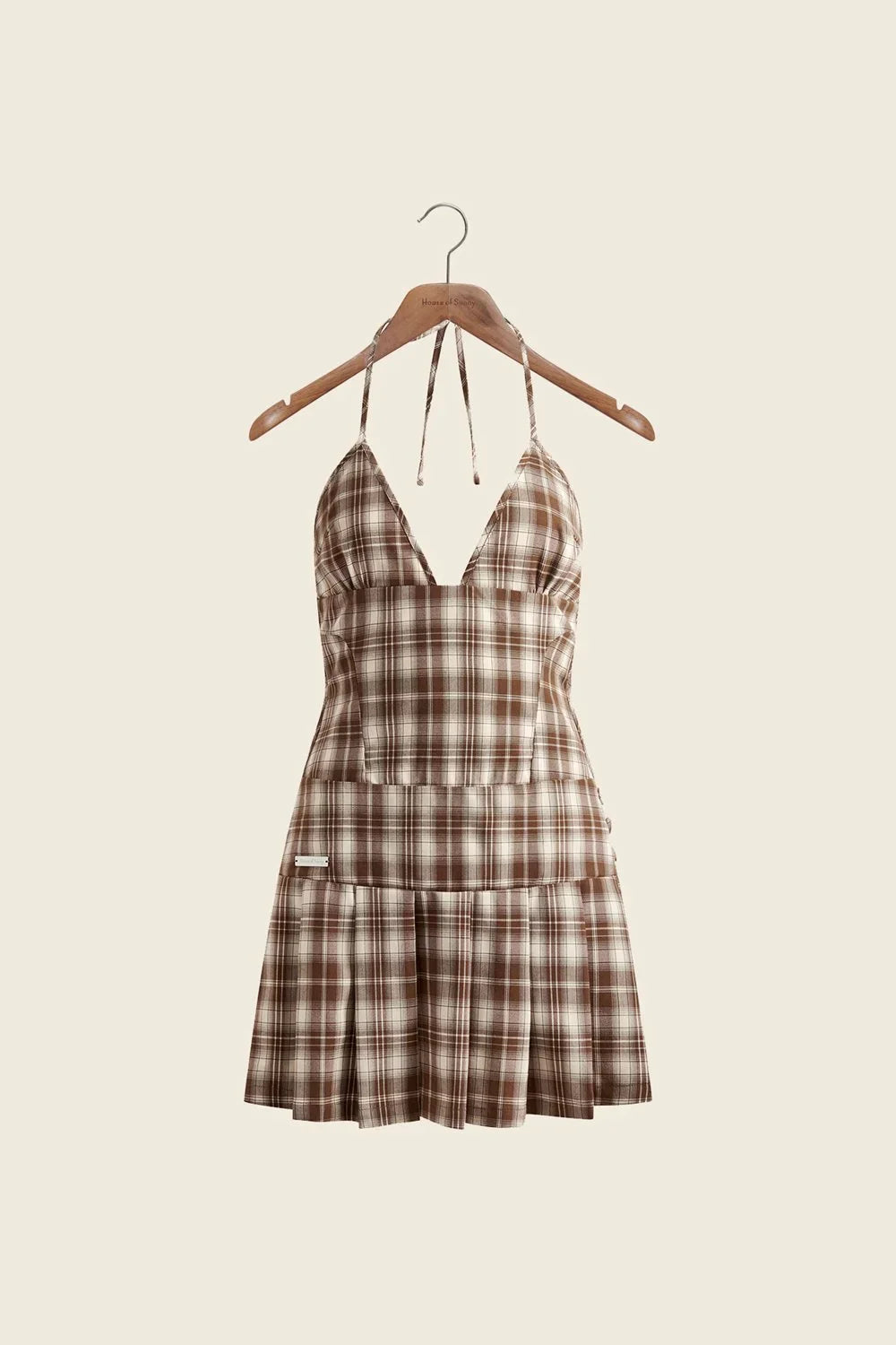 House of Sunny The Hoxton Check Dress