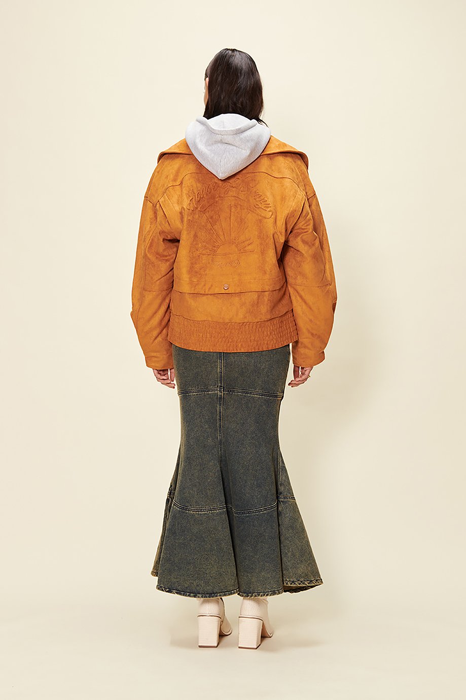 House of Sunny The Hybrid Jacket - Tobacco