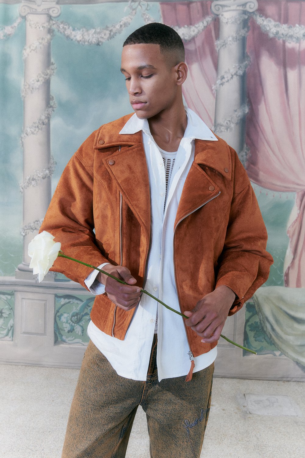 House of Sunny The Hybrid Jacket - Tobacco