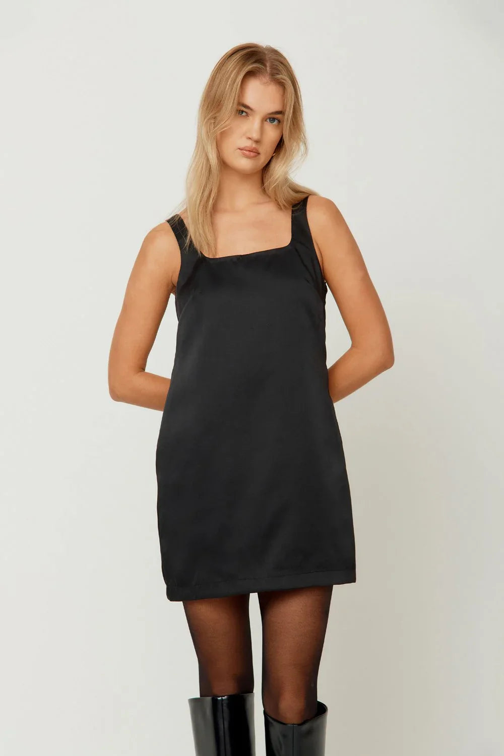 House of Sunny The Mini Satin Shift