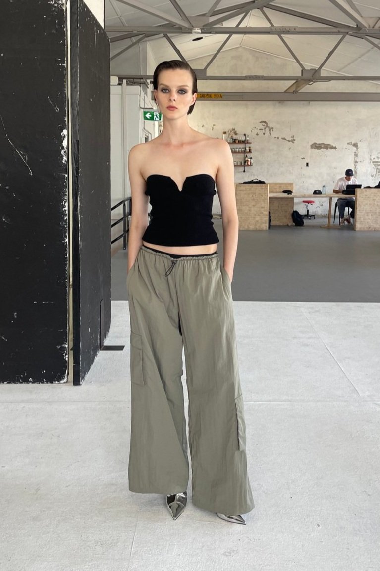 Bec + Bridge Vesna Strapless Knit Top - Black