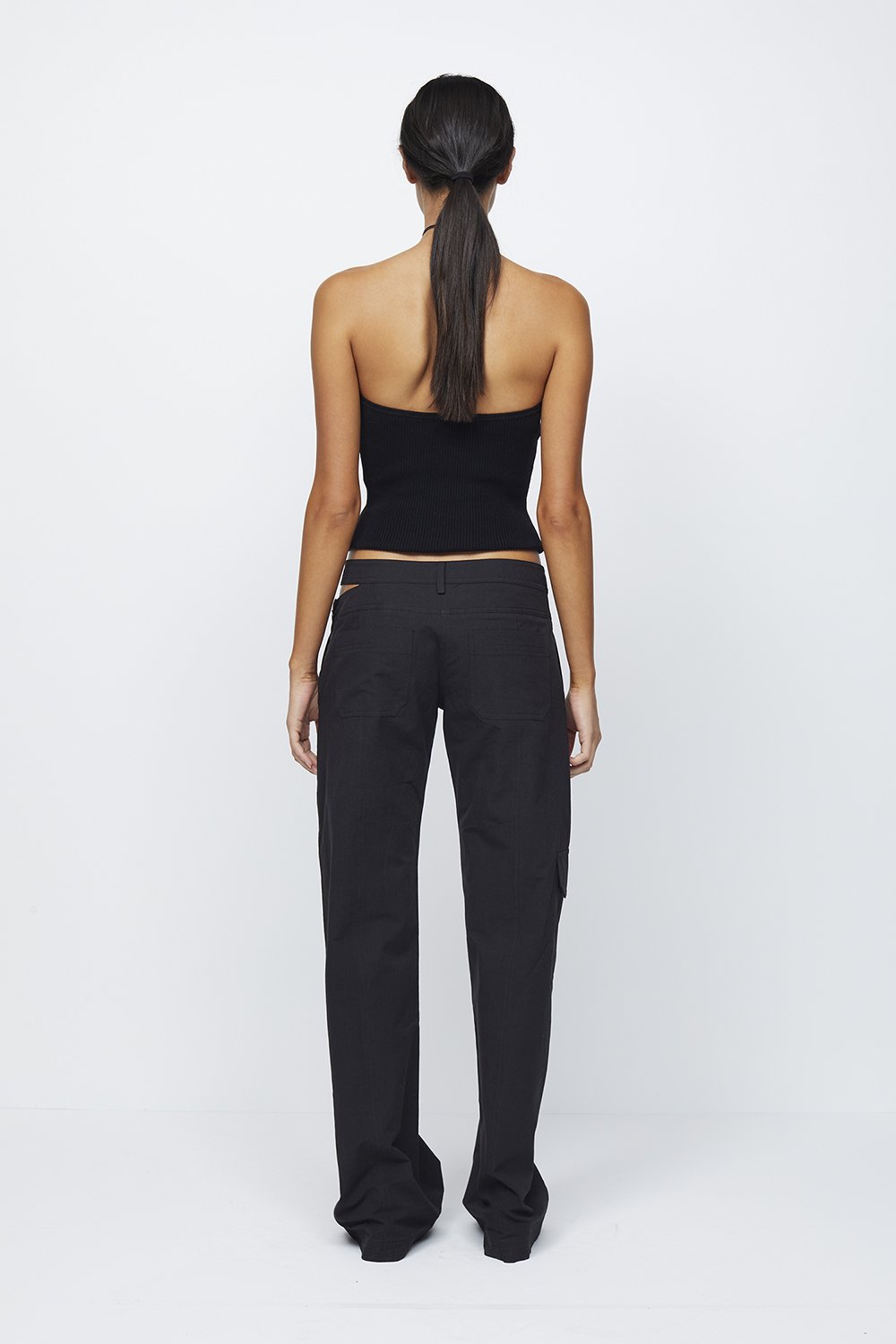 Bec + Bridge Vesna Strapless Knit Top - Black